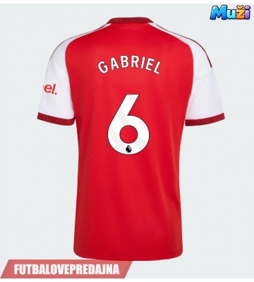 Lacne Muži Futbalové dres Arsenal Gabriel Magalhaes #6 2026-27 Krátky Rukáv - Domáci